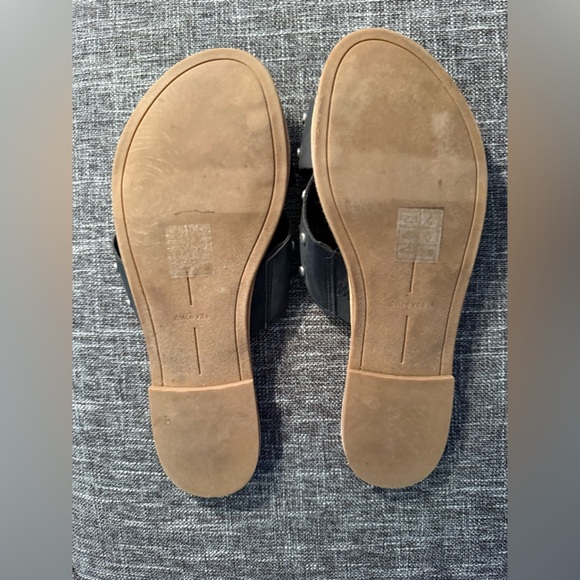 Dolce Vita Black Studded Sandals - Picture 3 of 4